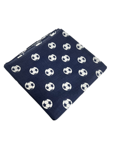 100% Cotton Football Extra Extra Wide Quilt Backing