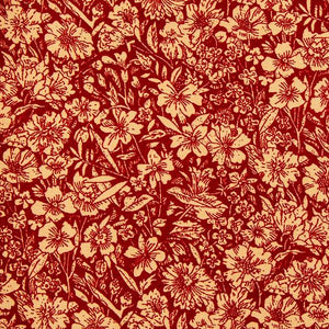 Floral Rouge Cotton