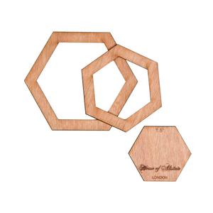English Paper Piecing Templates - Full Hexagons