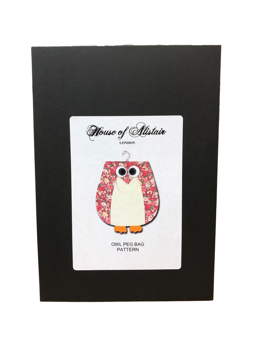 Owl Peg Bag Pattern